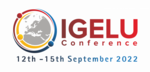 IGeLU 2022 Hybrid Conference and Developers' Day 12 -15th September, 2022 logo