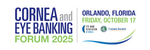 2025 Cornea and Eye Banking Forum logo