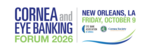 2026 Cornea and Eye Banking Forum logo